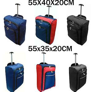 10kg wheelie bag 55x40x20cm.